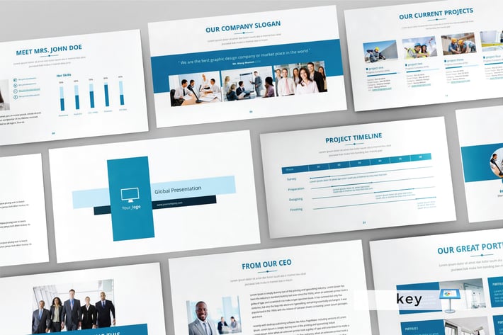 GLOBAL - Multipurpose Keynote Template  V86