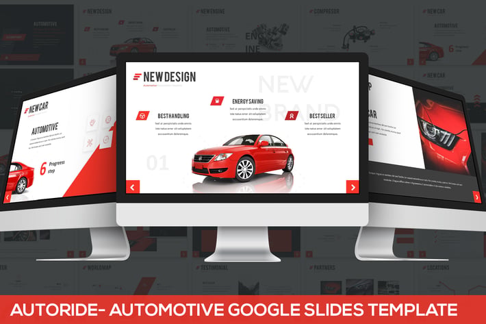 Autoride - Automotive Google Slides Presentation