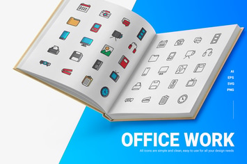 Office Work - Icons