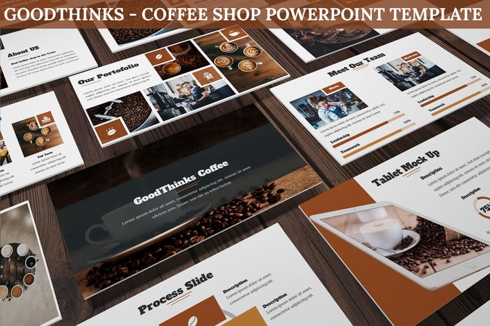 GoodThinks - Coffee Shop Powerpoint Template