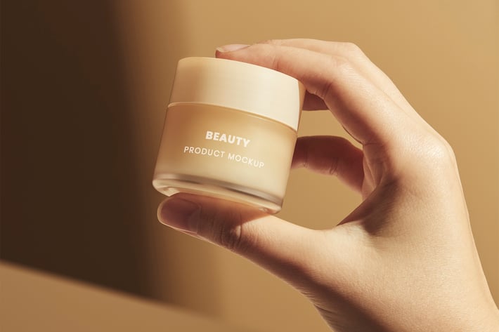 Hand Holding Product Mockup