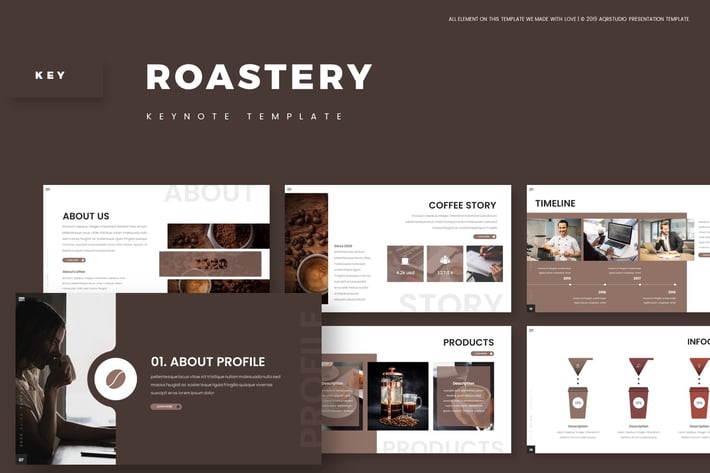 Roastery - Keynote  Template