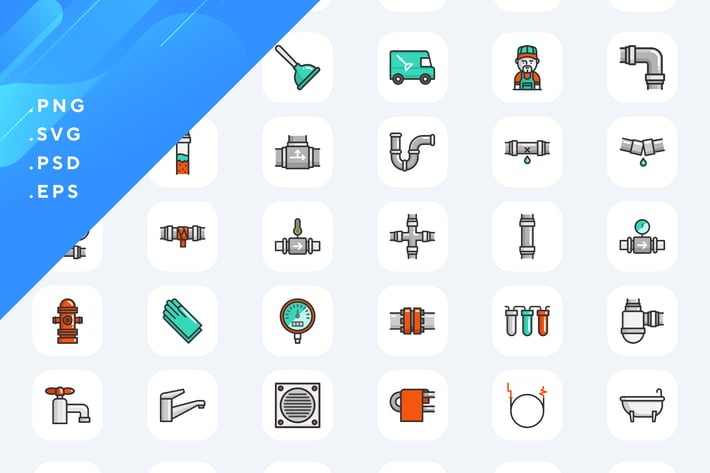 Plumbing Icons