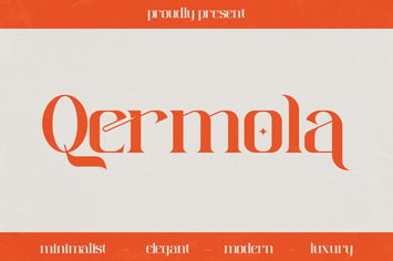 Qermola Modern Display Font