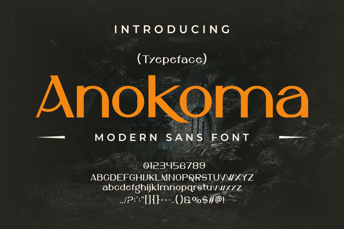 Anokoma Font