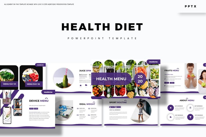 Health Diet - Powerpoint Template