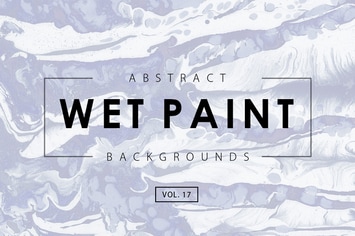 Wet Paint Backgrounds Vol. 17
