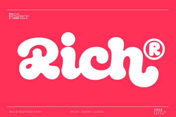 Rich - Bold Font