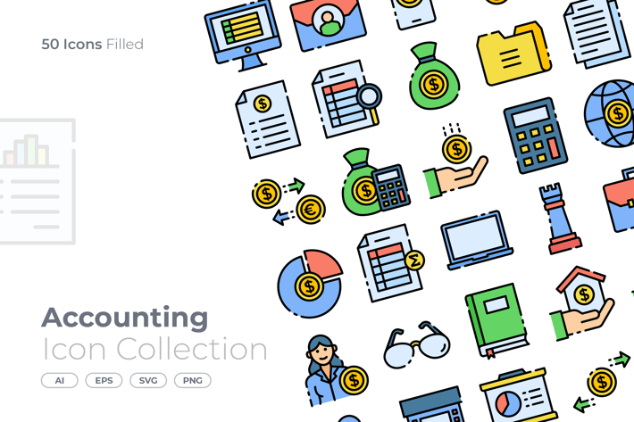 Accounting Filled Icon