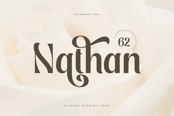 Nathan - Elegant Display Font