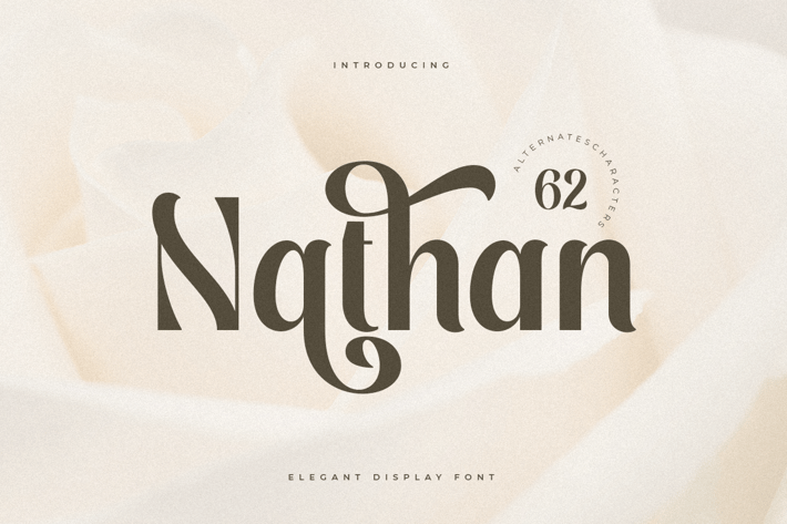 Nathan - Elegant Display Font