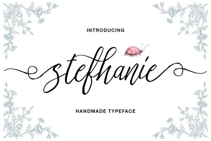 Stefhanie Typeface