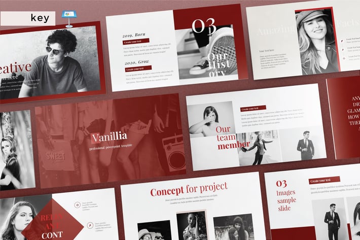 VANILLIA - Multipurpose Keynote V209