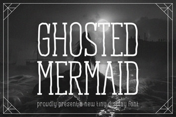 Ghosted Mermaid A New Tiny Display Font