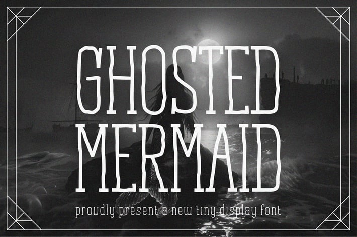 Ghosted Mermaid A New Tiny Display Font