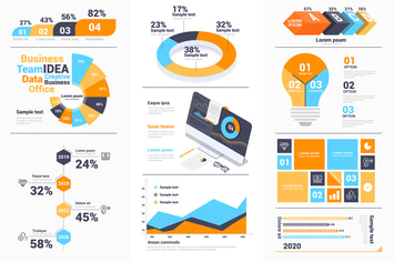 Modern Infographics design collection vol.2