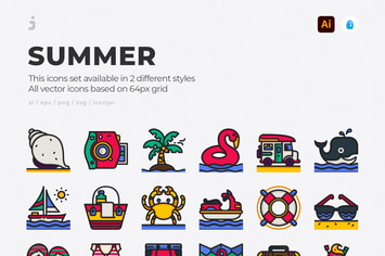 30 Summer Icons