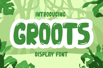 Groots - Display Font