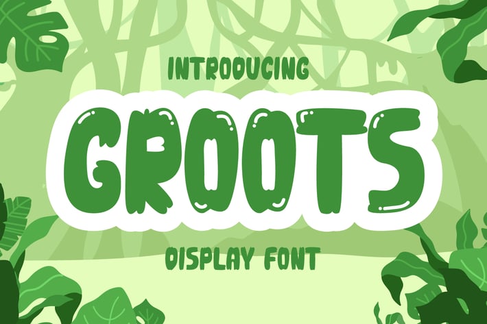 Groots - Display Font