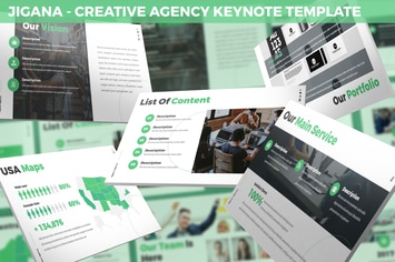 Jigana - Creative Agency Keynote Template