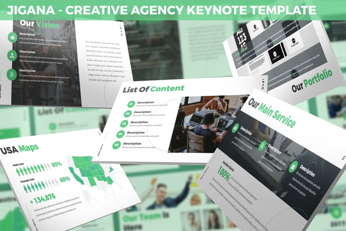 Jigana - Creative Agency Keynote Template