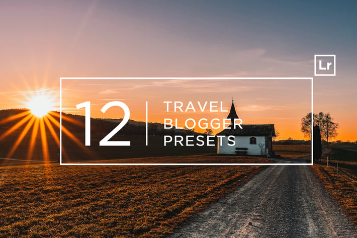 12 Travel Blogger Lightroom Presets