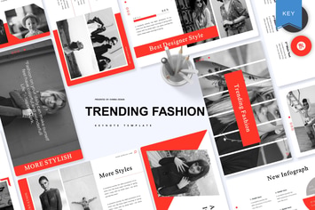 Trending Fashion | Keynote Template
