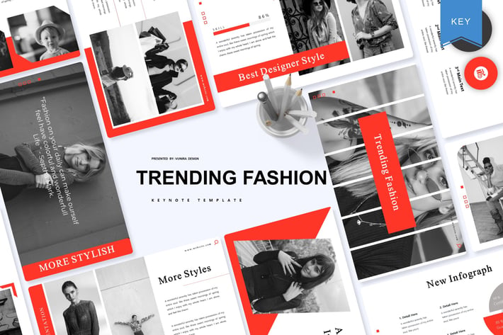 Trending Fashion | Keynote Template