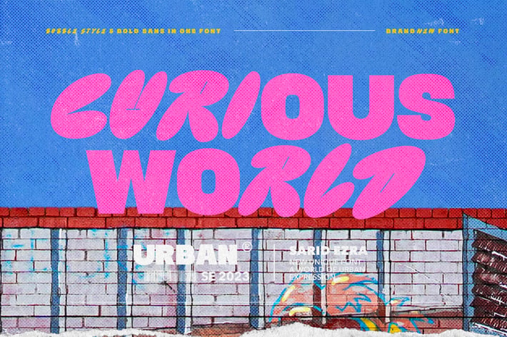 Curious World - Fancy Bold Font
