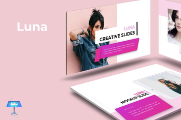 Luna Keynote Template