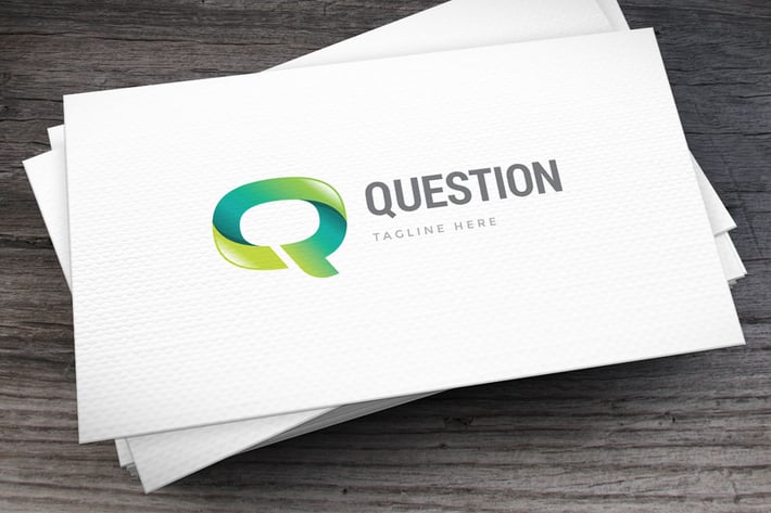 Questioner Letter Q Logo Template