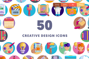 50 Creative Design Icons