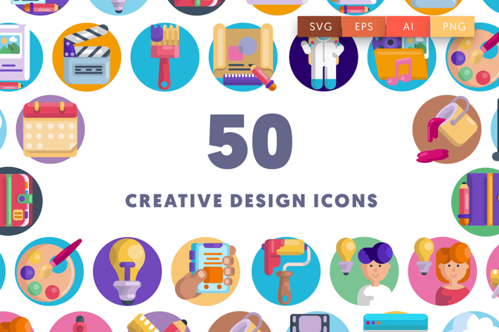 50 Creative Design Icons