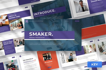 Smaker - Business Keynote Presentation Template