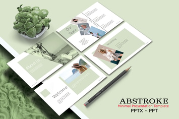 ABSTROKE - Powerpoint Template