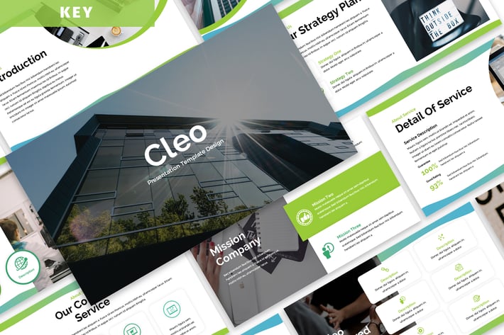 Cleo - Business Keynote Template