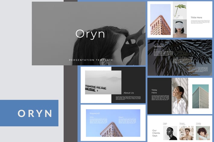 Oryn Minimal - Powerpoint Template