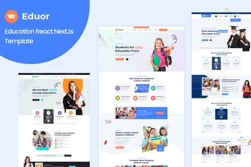  Eduor-Education React NextJs Template