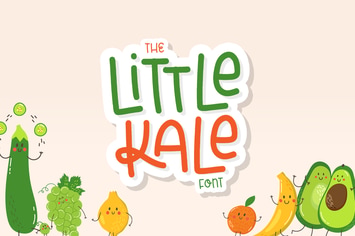 A Little Kale Font