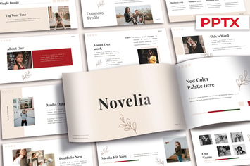 NOVELIA - Powerpoint Template