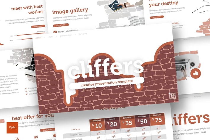 Cliffers - Powerpoint Template