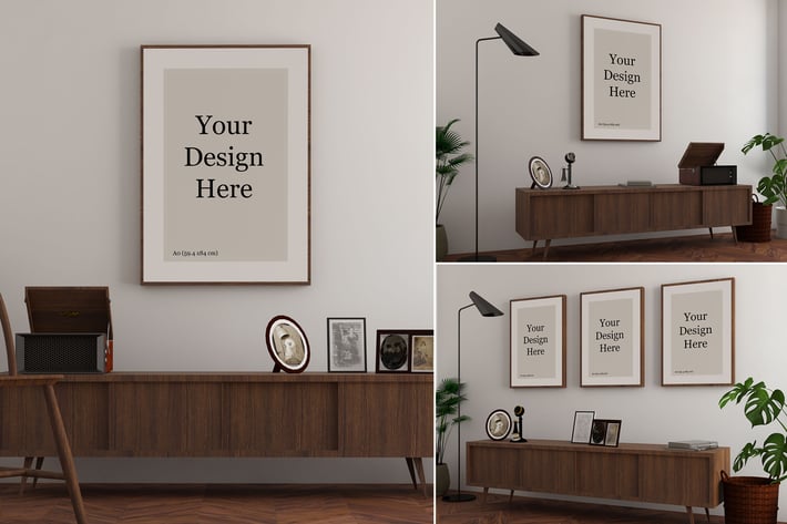 Frame Scene Desk vol.04 - Mockups