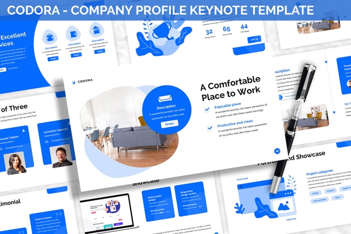 Codora - Company Profile Keynote Template