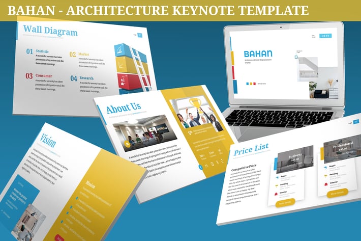 Bahan - Architecture Keynote Template