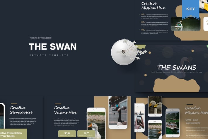 The Swan | Keynote Template