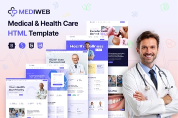  Mediweb – Health & Medical HTML Template 