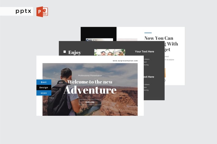 NEW ADVENTURE - Powerpoint  V269