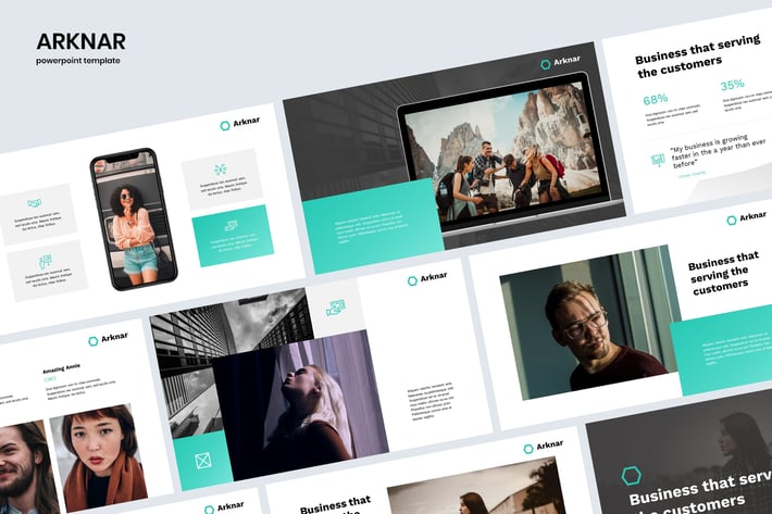 ARKNAR - Simple & Professional Powerpoint 