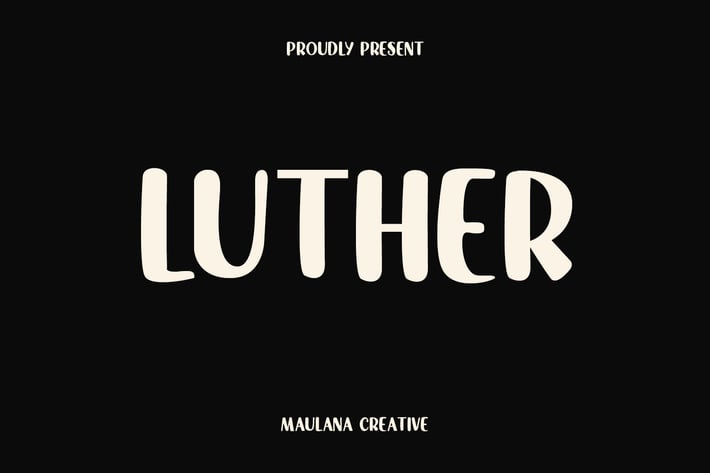 Luther Cute Sans Serif Display Font