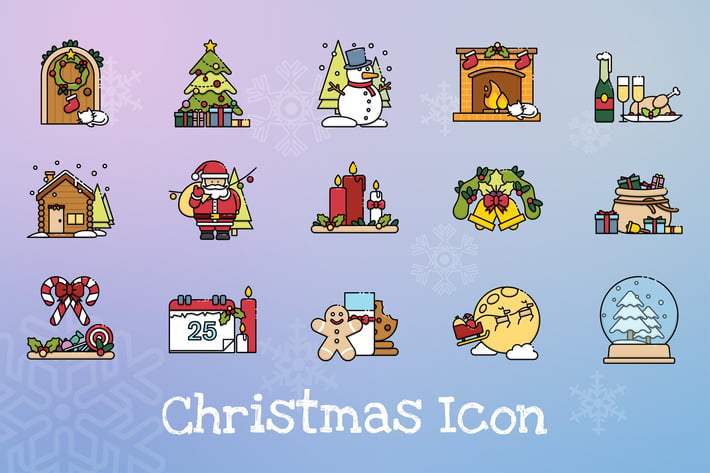 Christmas Scene Icon